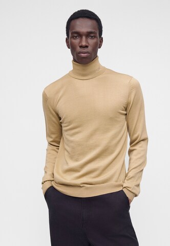 HUGO Pullover 'San Thomas' i beige