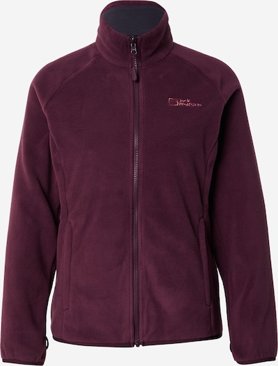 JACK WOLFSKIN Funktionsfleecejacke 'MOONRISE' in brombeer, Produktansicht