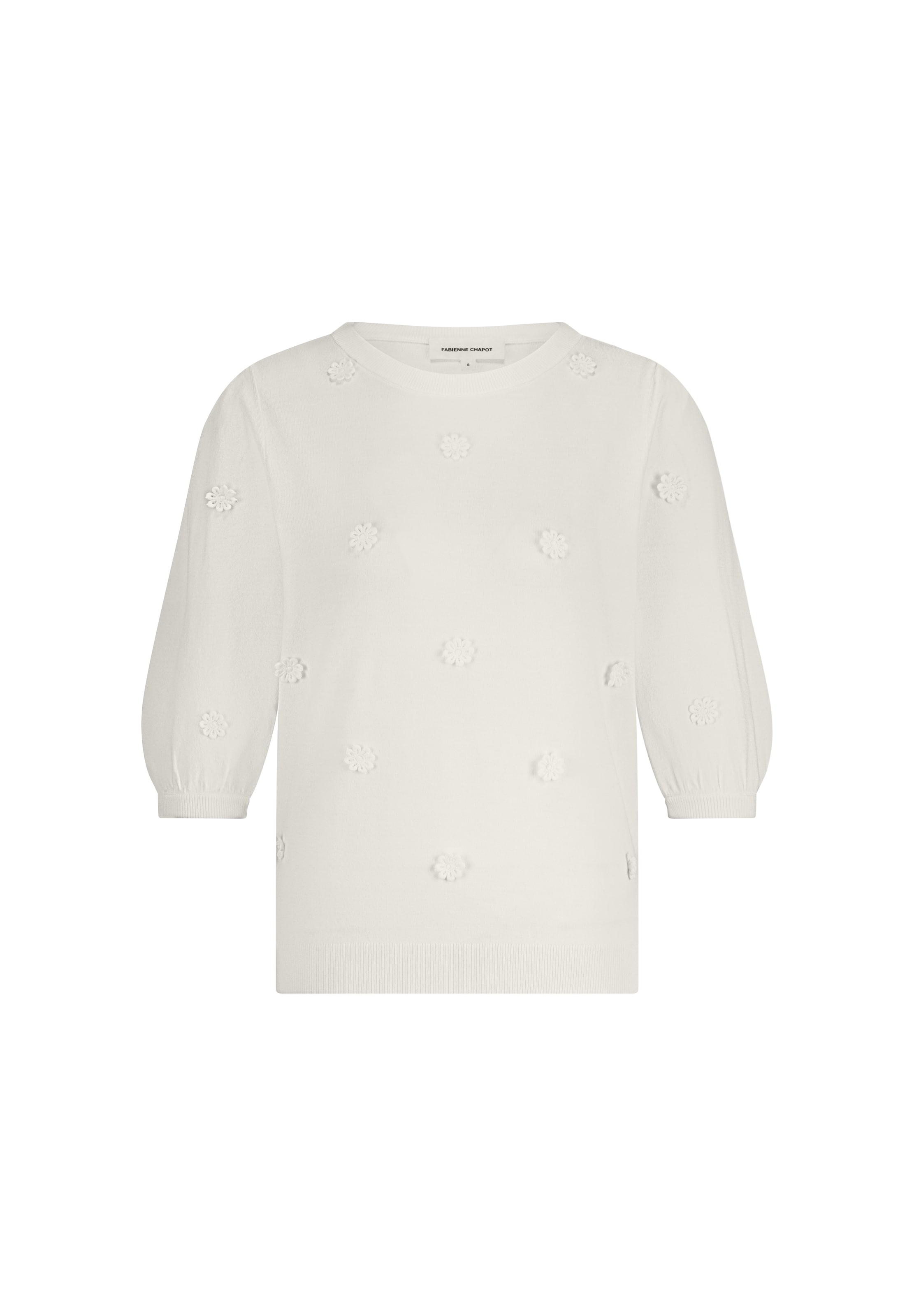 Fabienne Chapot Trui in Beige: voorkant