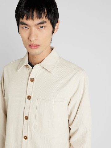 Only & Sons Regular fit Button Up Shirt 'TILE' in Grey