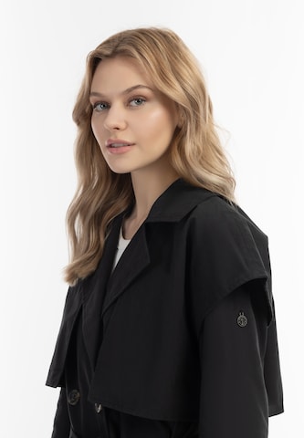 Manteau mi-saison DreiMaster Vintage en noir