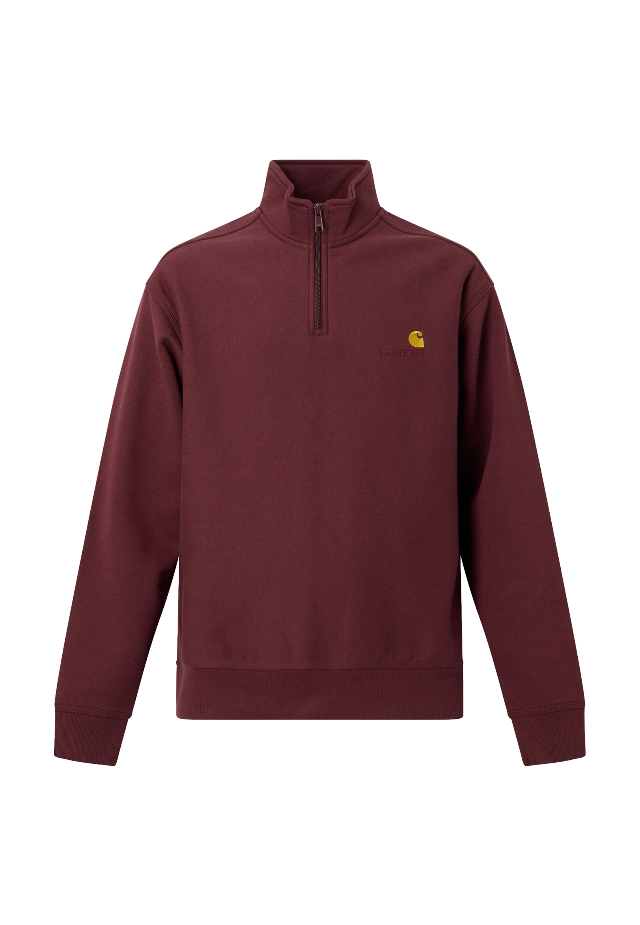 Felpa 'American Script' di Carhartt WIP in rosso: frontale