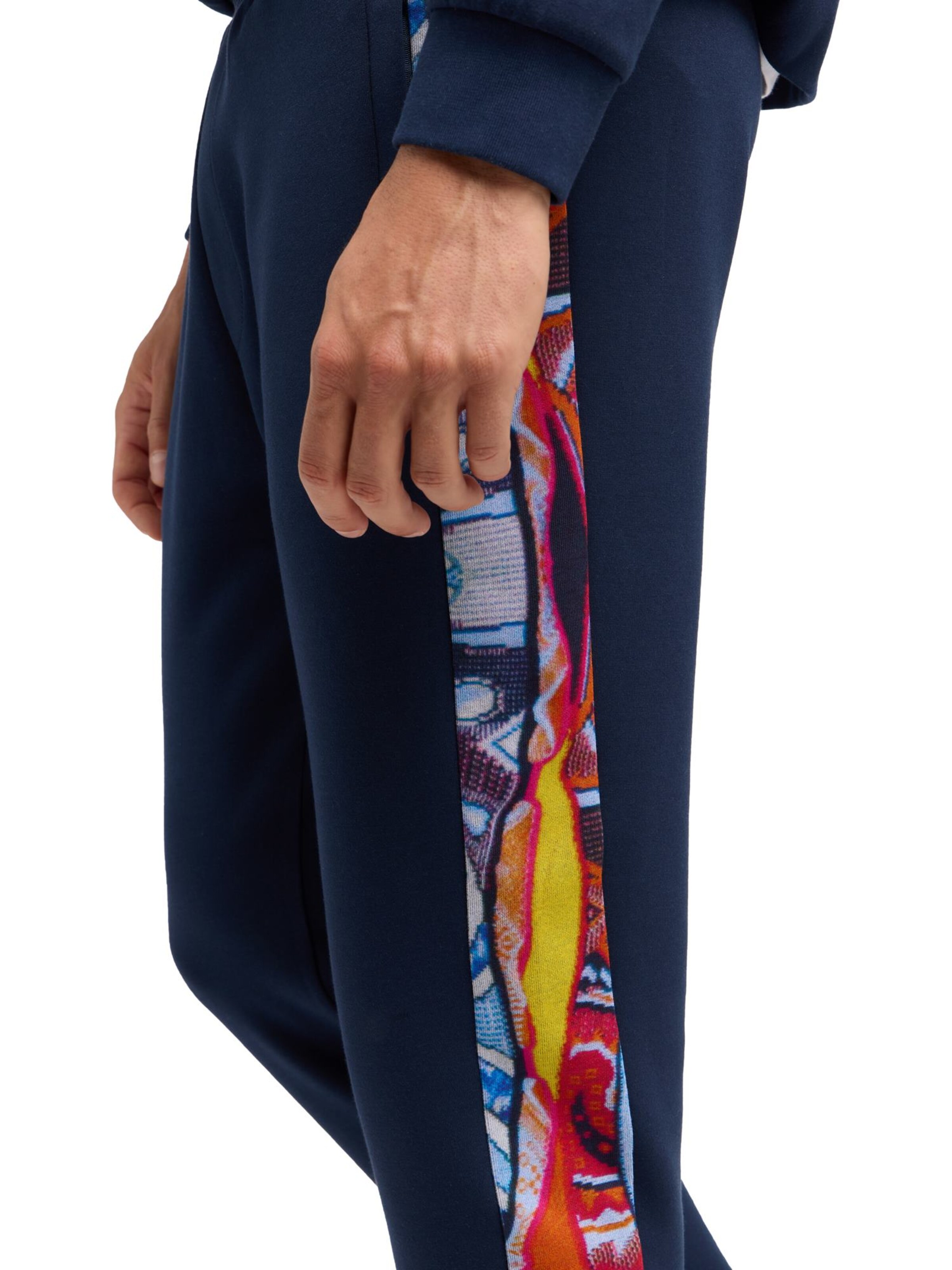 Carlo Colucci Tapered Hose 'Di Sandro' in Blau