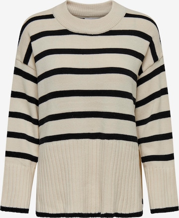 ONLY Pullover 'HELLA' in Beige: predná strana