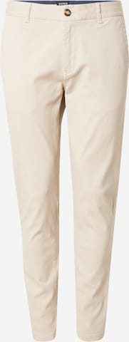 smėlio SCOTCH & SODA Prigludęs „Chino“ stiliaus kelnės 'Seasonal core - Mott': priekis