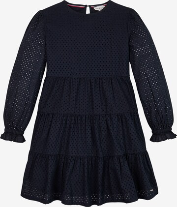 Robe 'Essential Broderie Anglaise' TOMMY HILFIGER en bleu : devant