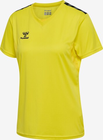 T-shirt fonctionnel 'Authentic' Hummel en jaune