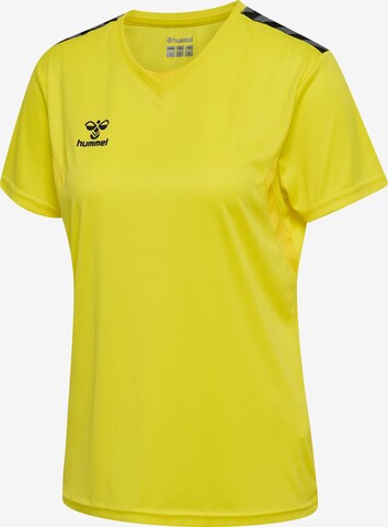 Hummel Performance Shirt 'Authentic' in Yellow