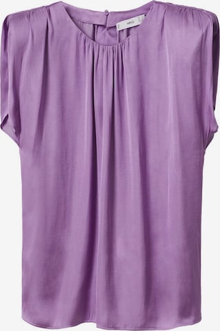 MANGO Blouse 'Antonia' in Lila: voorkant