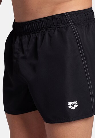 ARENA - Calções de banho desportivos 'Fundamentals X' em preto