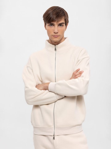 Antioch Sweat jacket in Beige