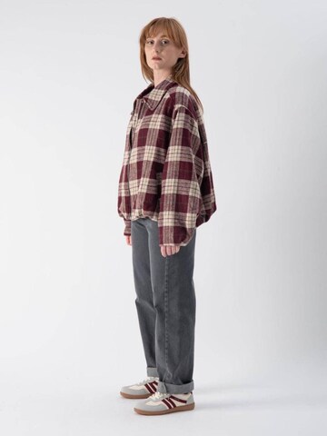 MND Between-season jacket 'Wine Quadrus' in Mixed colours