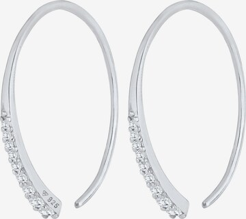 Boucles d'oreilles ELLI en argent : devant