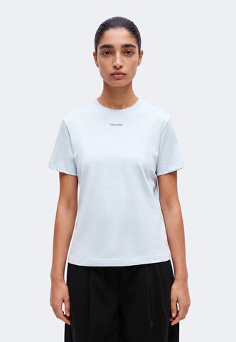 Calvin Klein - Camisa 'CLASSIC' em azul: frente