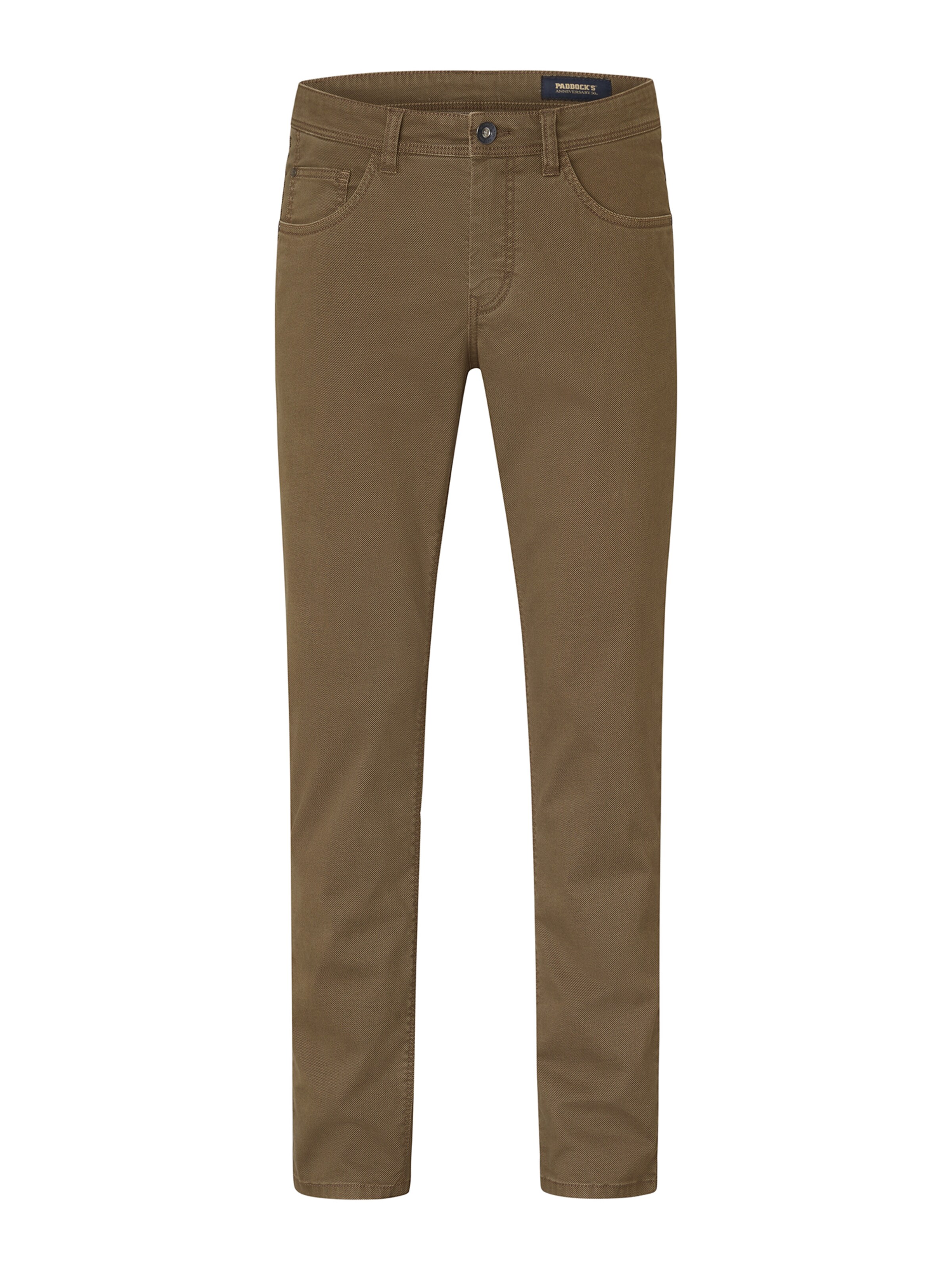 PADDOCKS Slimfit Hose in Grün: Vorderseite