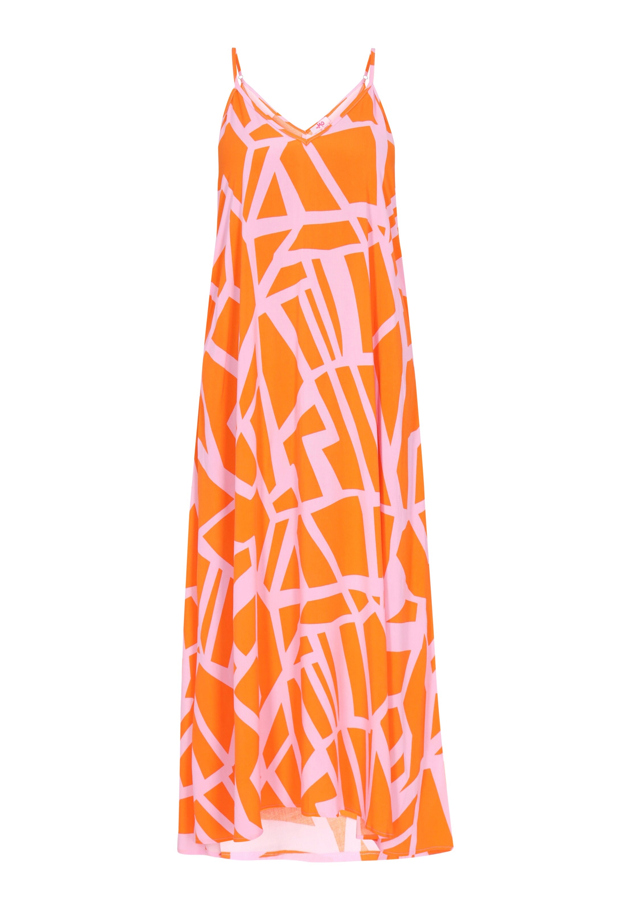 MYMO - Vestido de verão em laranja: frente