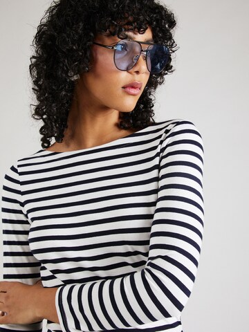 Lindex T-shirt 'Pacific' i blå