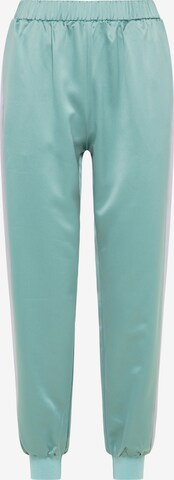 RISA Loose fit Pants in Green: front