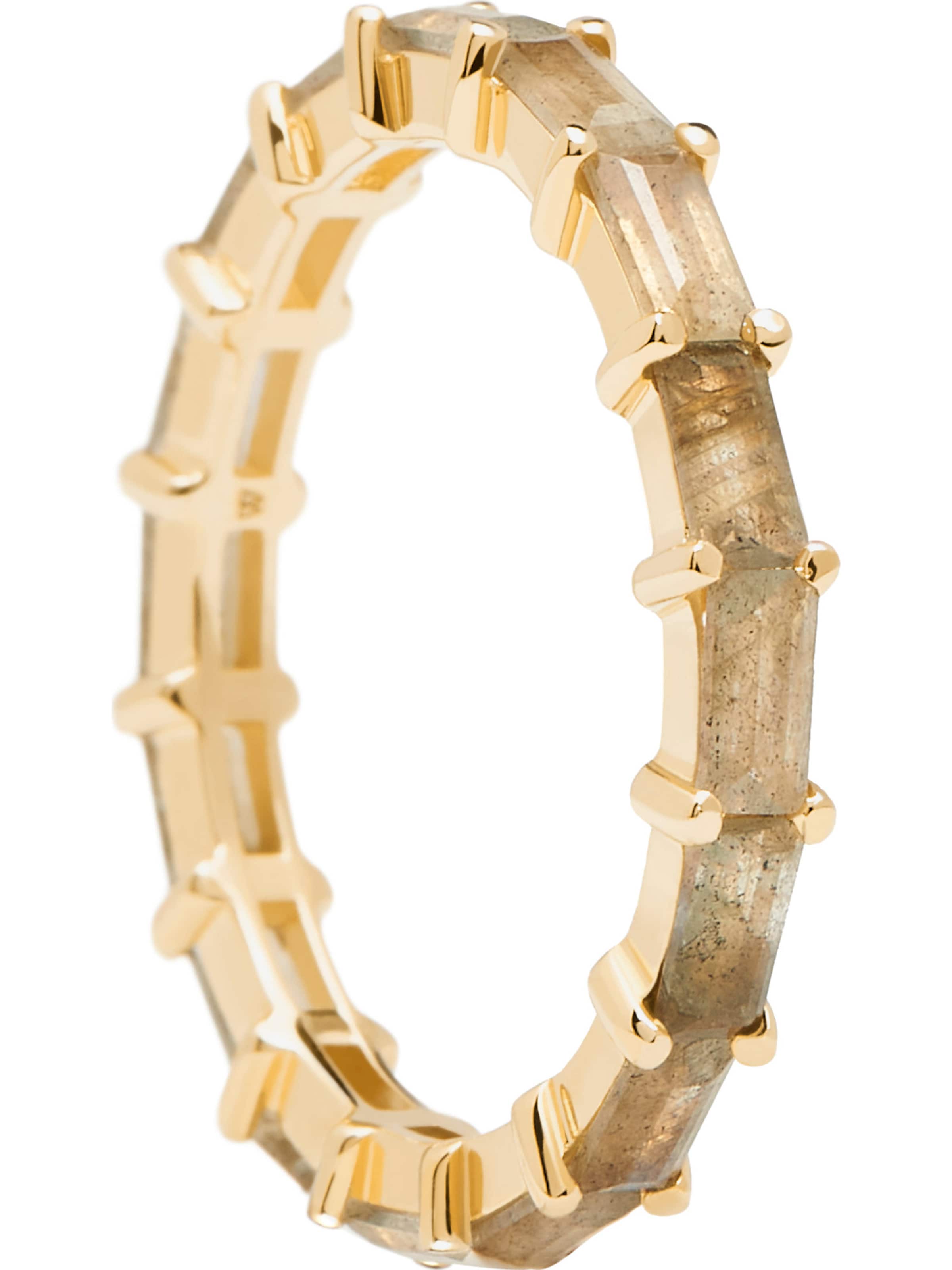 P D PAOLA Ring 'Paola' in Goud: voorkant