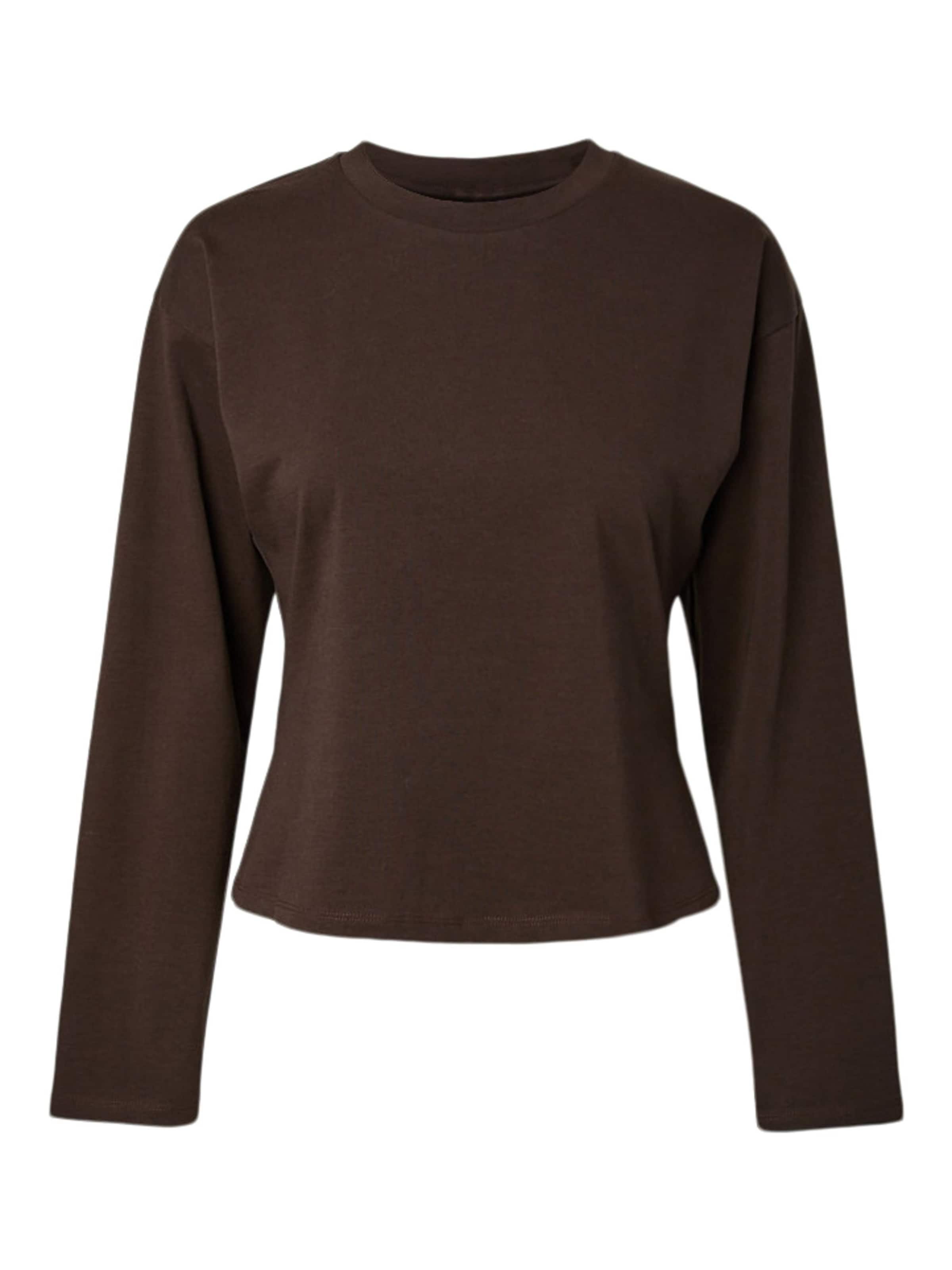 T-shirt 'PCAmy' PIECES en marron : devant