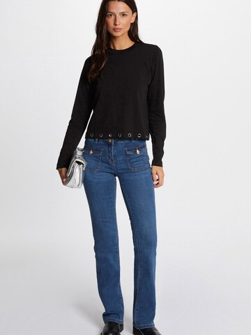 Coupe slim Jean Morgan en bleu