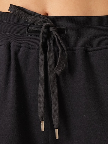 neverover Wide leg Sportbroek 'Novo' in Zwart