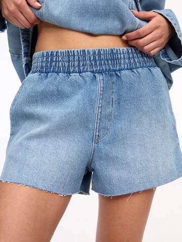 Regular Jean Pull&Bear en bleu