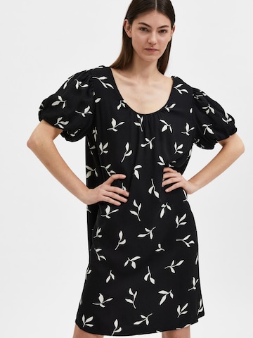 SELECTED FEMME Jurk 'ILVA' in Zwart