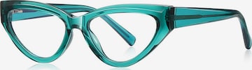 VEYREY Sunglasses in Green: front