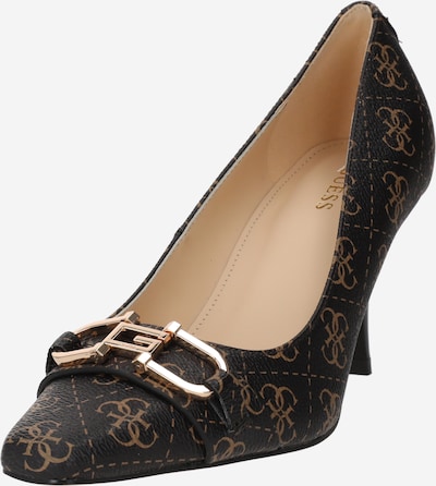 GUESS Zapatos con plataforma 'SILOW 2' en ocre / marrón oscuro, Vista del producto