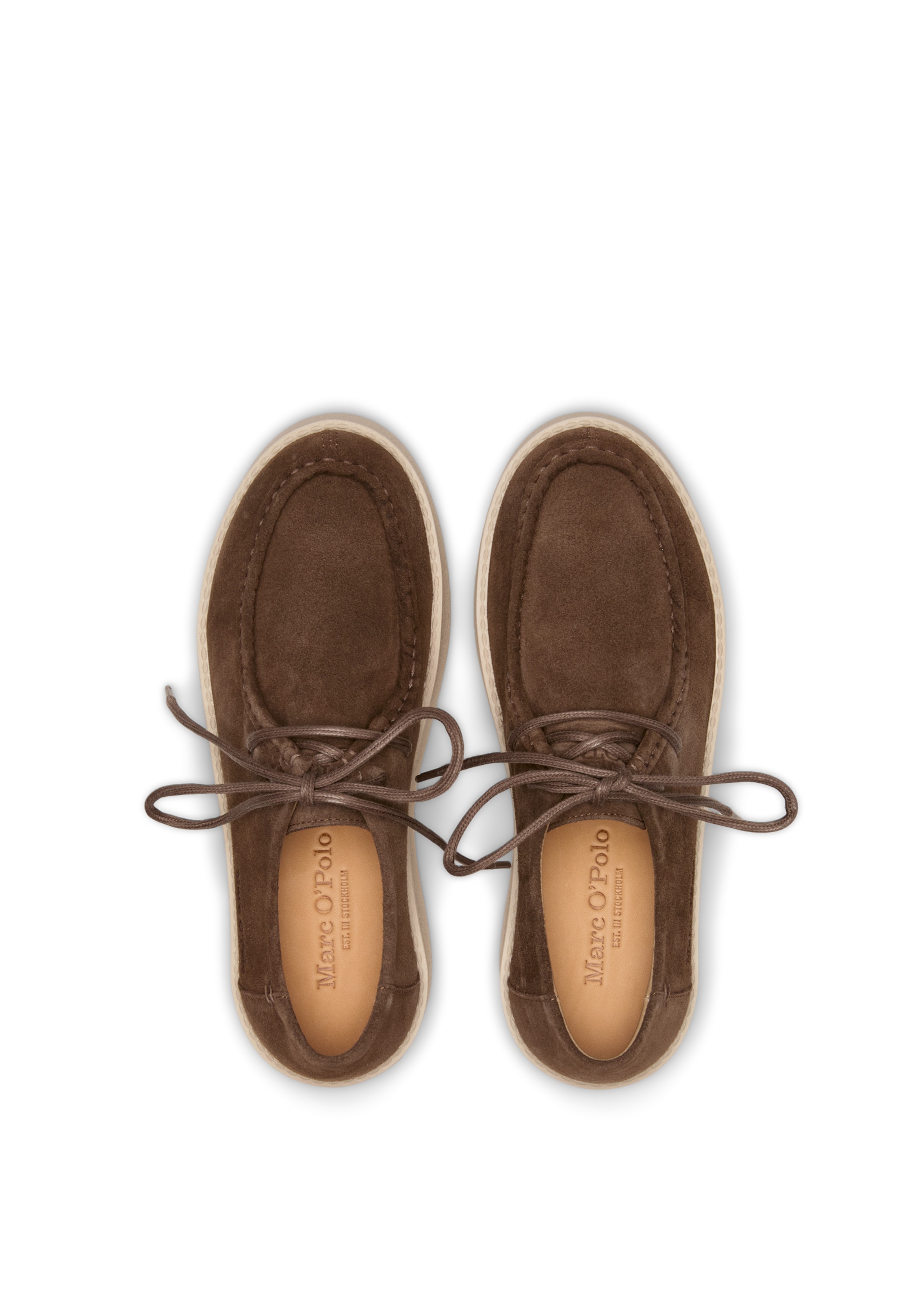 Marc O'Polo Schnürschuh 'Pia' in Braun