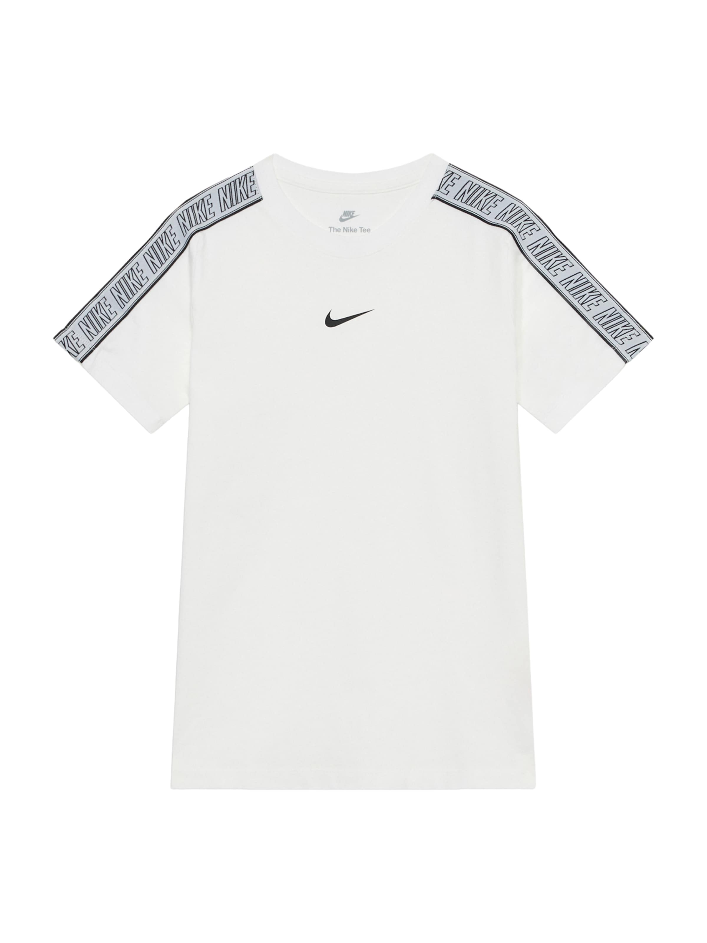 balts Nike Sportswear T-Krekls 'CLUB+POLY 2': no priekšpuses