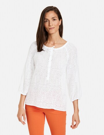 GERRY WEBER Bluse in Weiß: Vorderseite