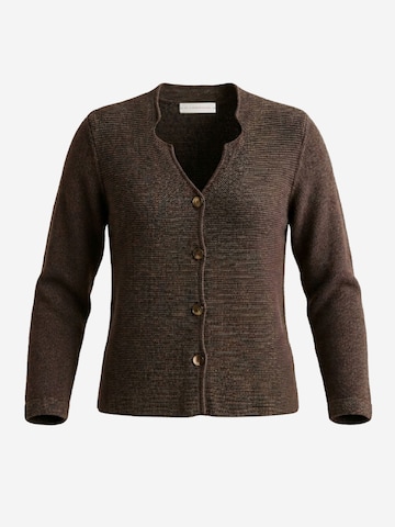Il Lanificio Strickjacke‌‌ in Braun: Vorderseite