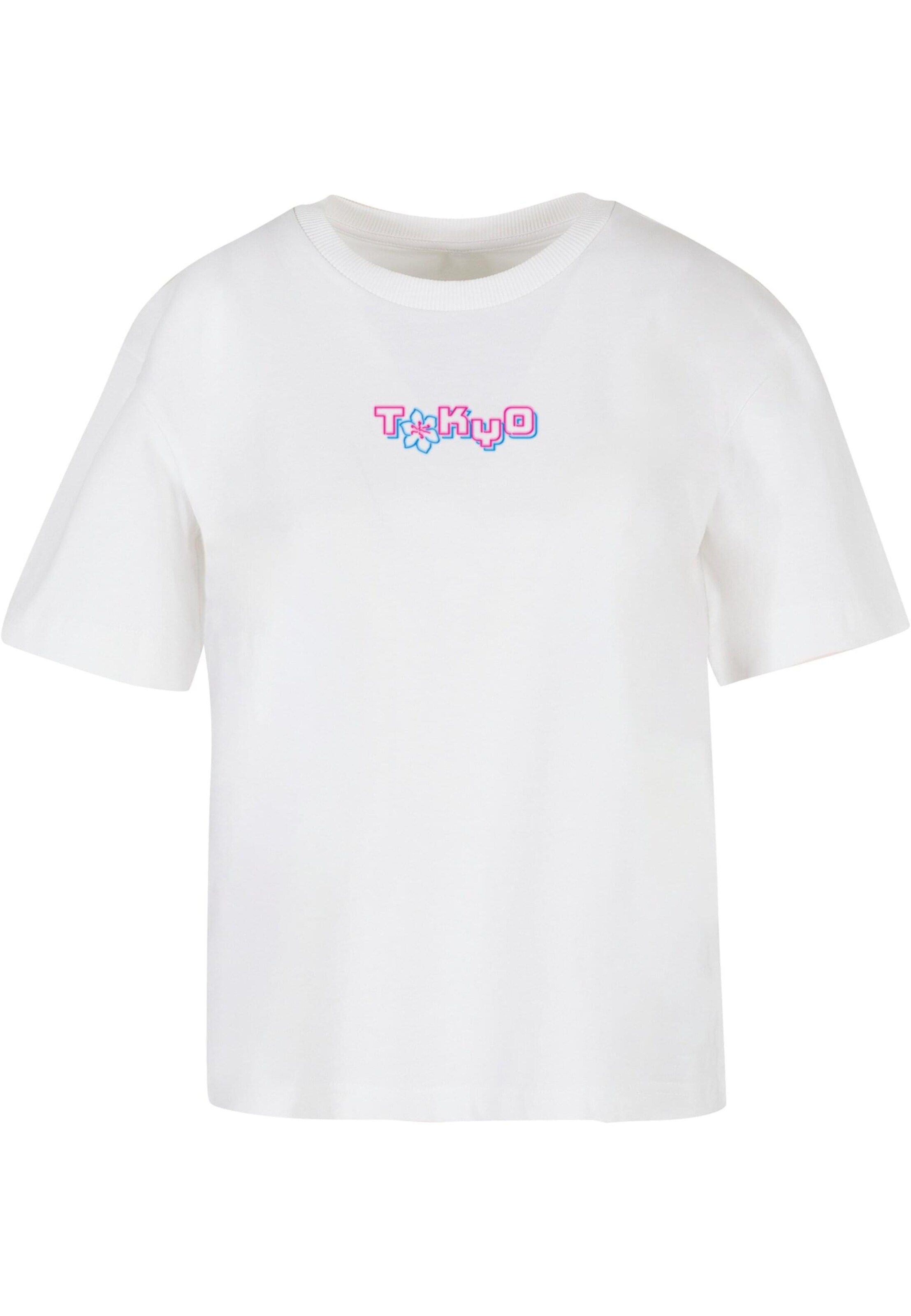 T-shirt 'Tokyo Dragon' Mister Tee en blanc : devant
