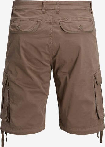 JACK & JONES Loose fit Cargo Pants 'Zeus' in Brown