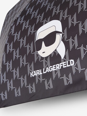 Karl Lagerfeld Paraplu in Zwart