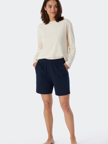 SCHIESSER Shorty in Blau