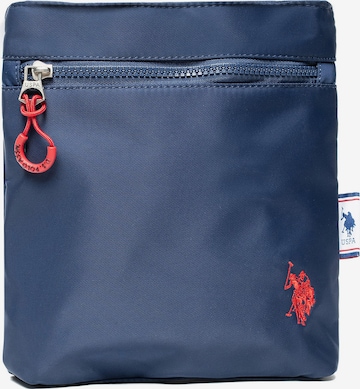 U.S. POLO ASSN. Umhängetasche in Blau: Vorderseite
