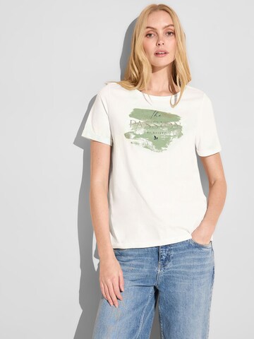 STREET ONE T-Shirt in Weiß