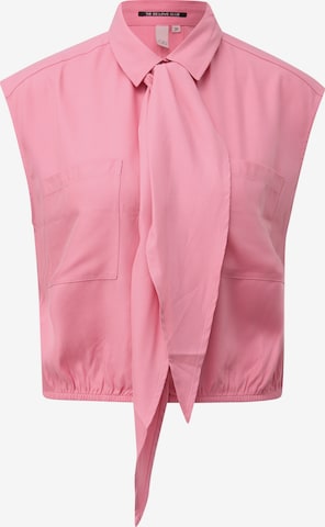 Chemisier QS en rose : devant