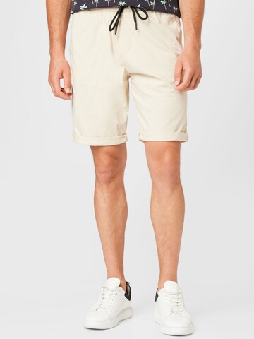 regular Pantaloni di TOM TAILOR DENIM in beige: frontale