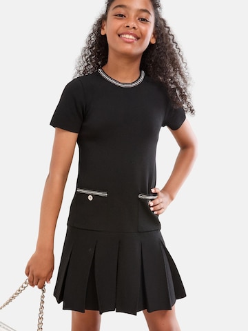 LipsyHaljina - crna boja: prednji dio