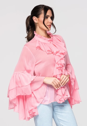 Ombre Blouse 'OW-SH-E0008' in Pink