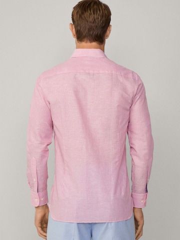 Hackett London Regular Fit Hemd in Pink