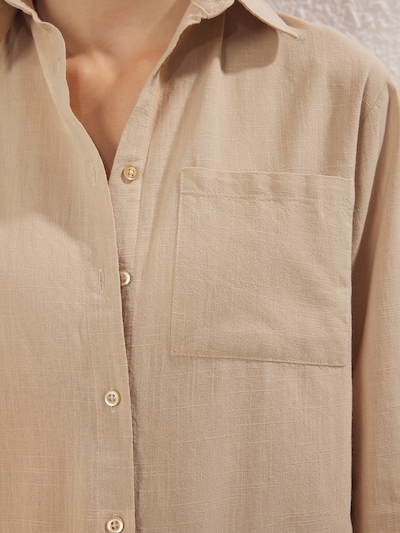 Trendyol Blusa en XS en taupe, Vista del producto