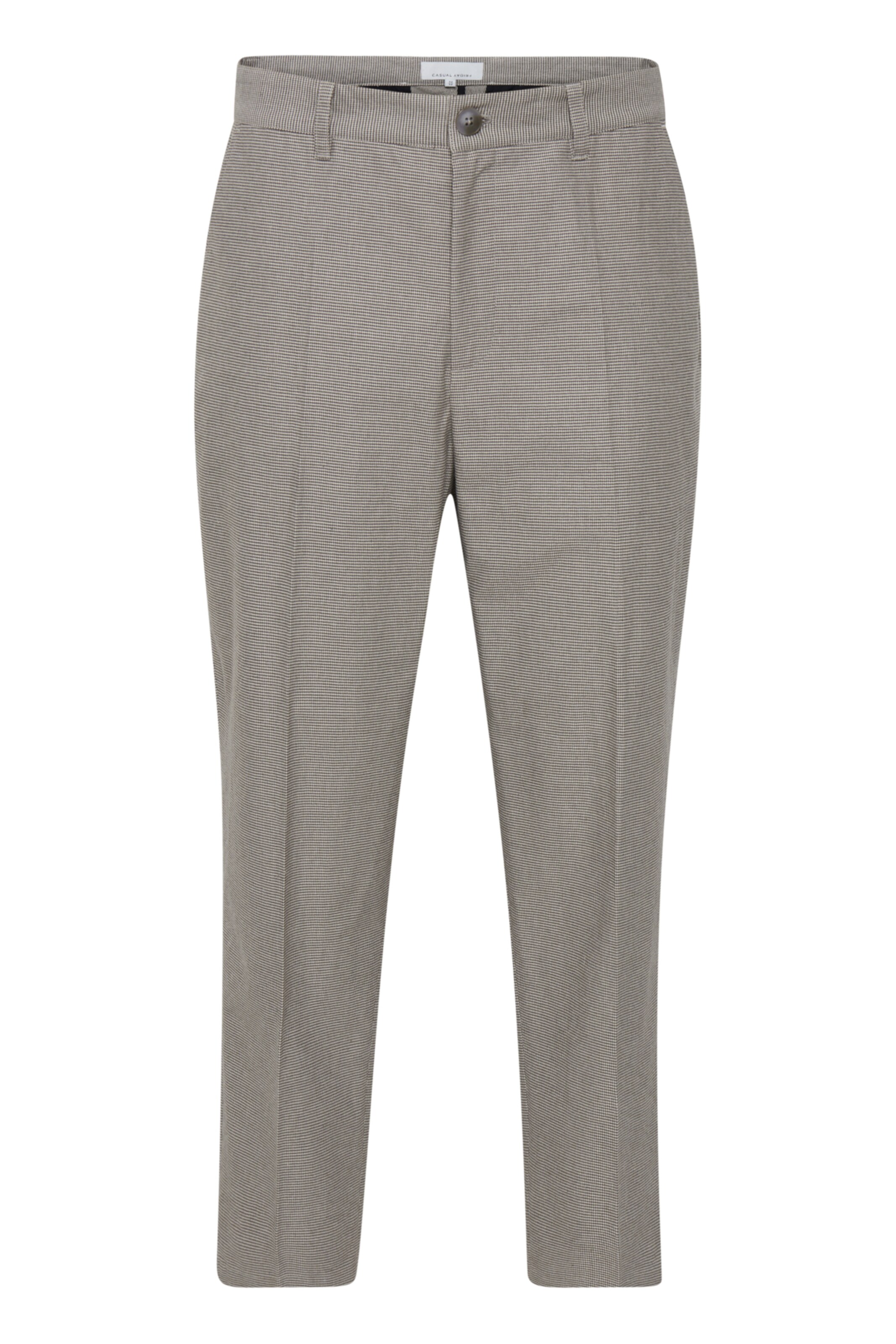 Casual Friday Regular Trousers with creases &#x27;Pepe&#x27; in Brown: front
