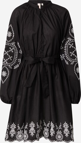 Robe-chemise 'FLO DICTE' ONLY en noir : devant