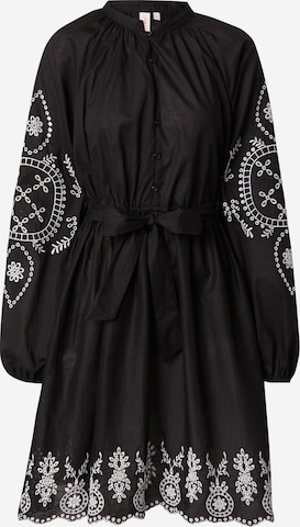 ONLY Платье-рубашка 'FLO DICTE' в Черный: спереди