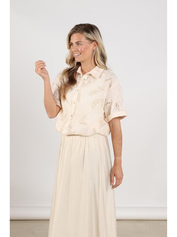 nukus Blouse in Beige